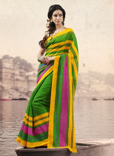 Gul Bhagalpuri Silk Saree