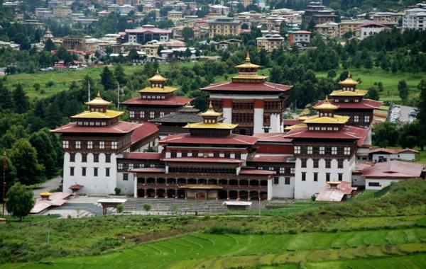Bhutan Fortune Fortress Tashichho Dzong