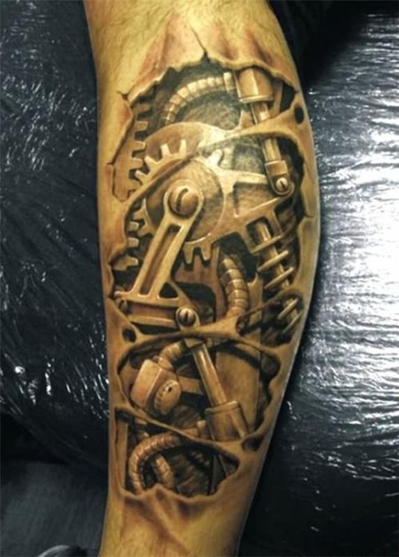 tatuointi jalka tatuointi ideoita mekanismi