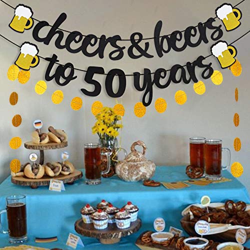 Ølbanner til 50 -års fødselsdag