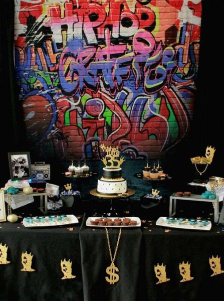 Hiphop születésnapi téma