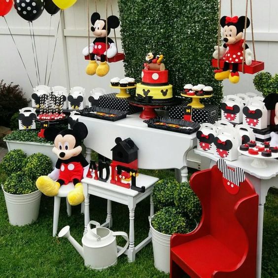 Mickey Mouse fødselsdagstema