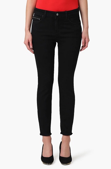 Sort Armani Super Skinny Jeans