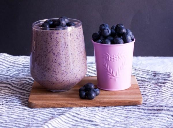 mustikan smoothien ja chian rasvanpolttoreseptit