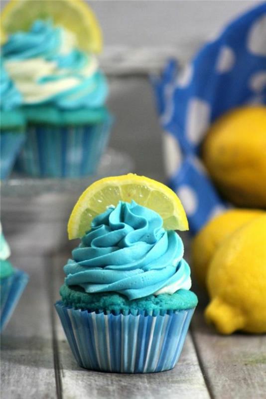 sininen cupcakes reseptit leivonta tortut kehittynyt