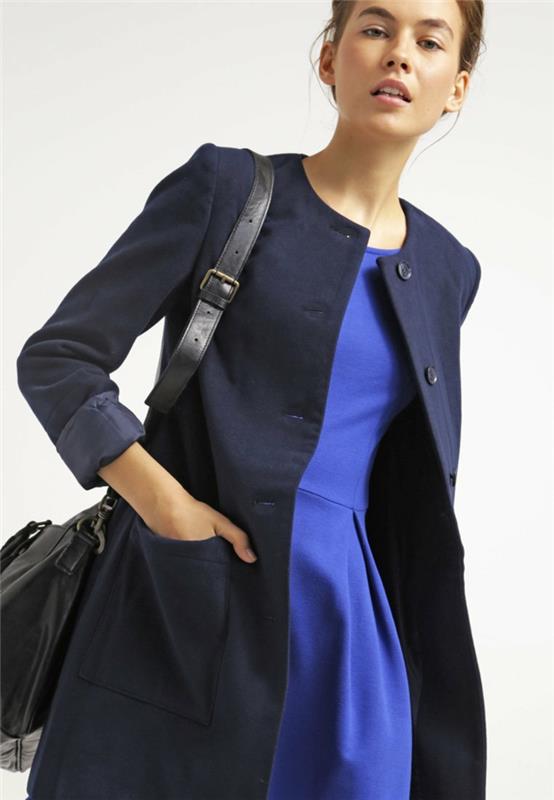 sininen mekko väri suunnittelu sininen mekot dessin jersy takki