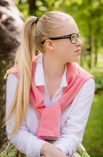 blonde frisurer med hestehale