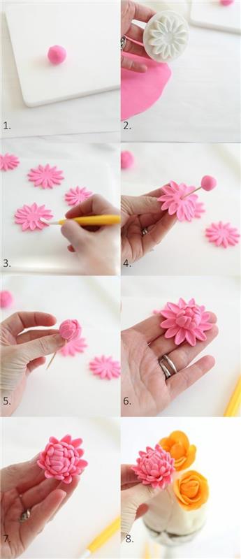 Tee kukkia polymeerisavi -ideoilla ja tee itse