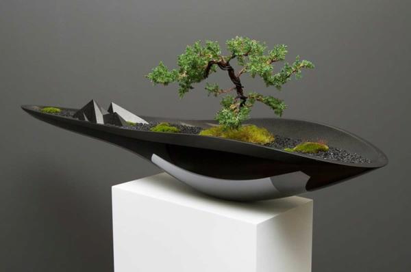 kukkaruukku suunnittelu bonsai vuoret