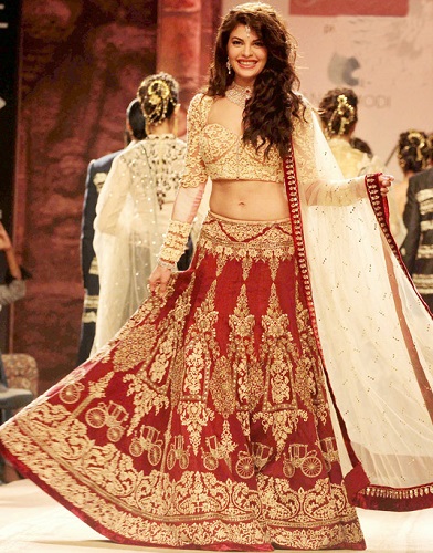 Jacqueline Fernandez a Lehengában