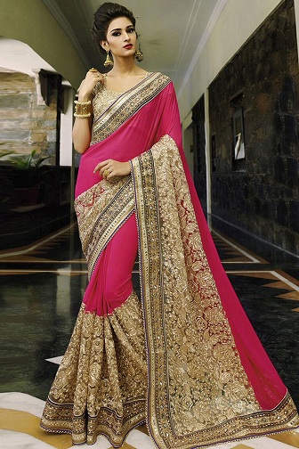 Heavy Border Saree