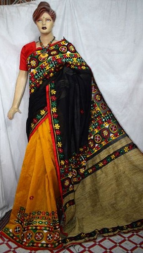 Kutch Work Saree Borders