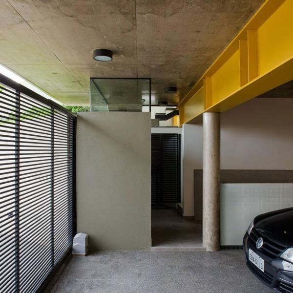 brasilia moderni projekti kattoterassi autotalli