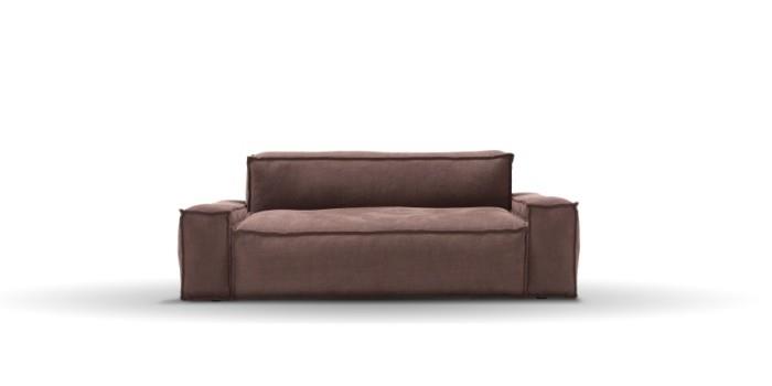 ruskea sohvan suunnittelu klassinen