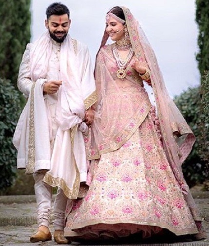 Anushka bryllup Lehenga Choli