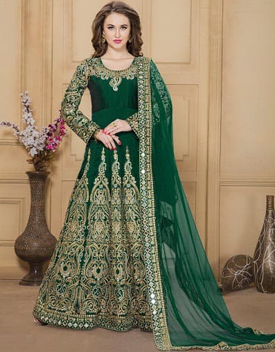 Usyet brude Salwar Kameez