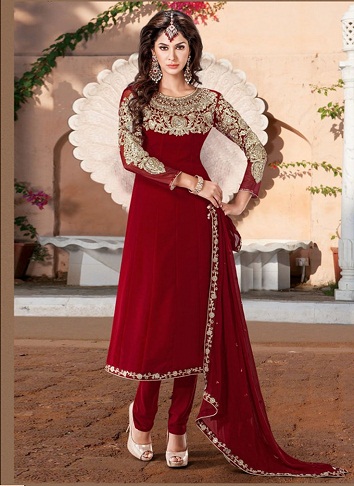 Halsarbejde Brude Salwar Suit