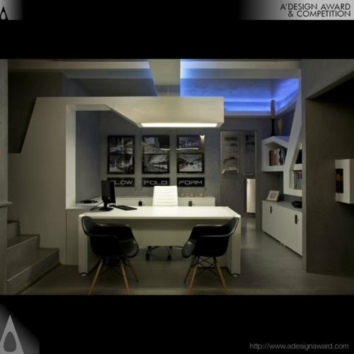toimisto akryyli moderni kiiltävä valkoinen huonekalut studio nl