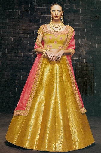 Brokade Silk Lehenga