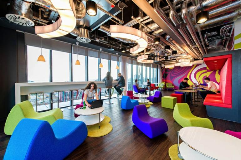 toimistokalusteet google kampus dublin stressi työssä