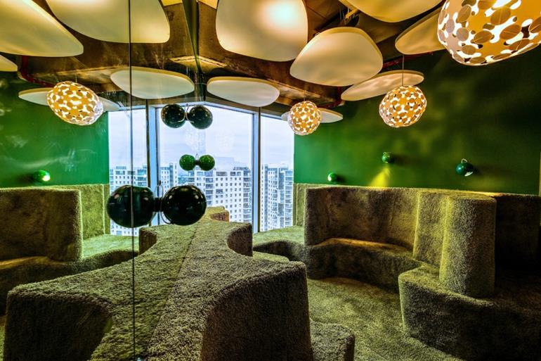 toimistokalusteet google toimisto tel aviv kohtaamispaikka stressi työssä
