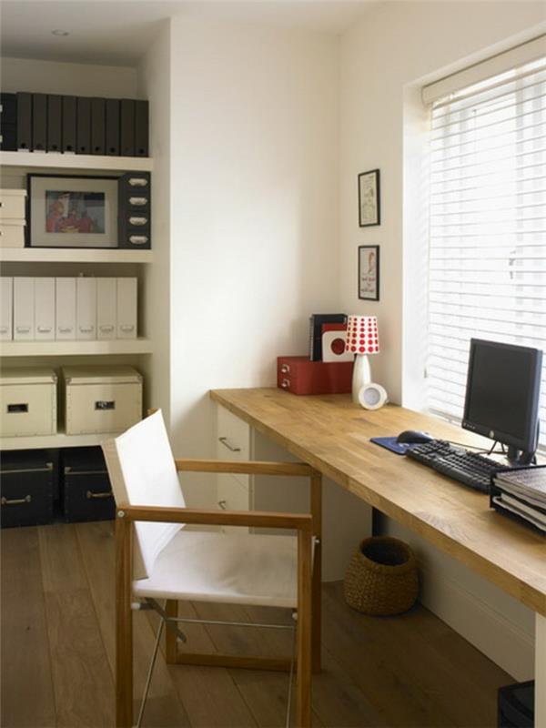 toimistolaitteet pieni toimisto puinen pöytä työtuoli