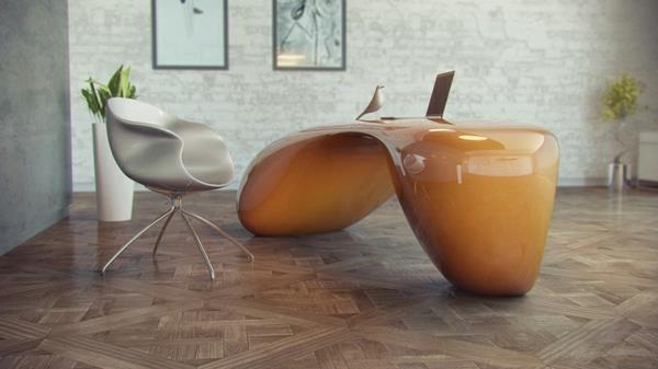 toimistokalusteet futuristinen muotoilu