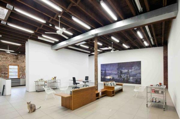 brooklyn viileä studio parvi ambiente beige lattialaatat