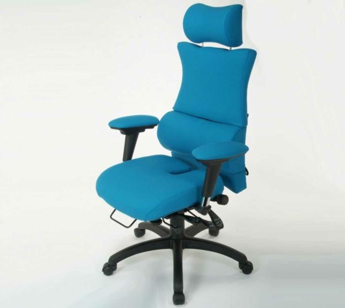 toimistotuolit sininen työtuoli ergonominen