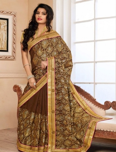 Brune Sarees