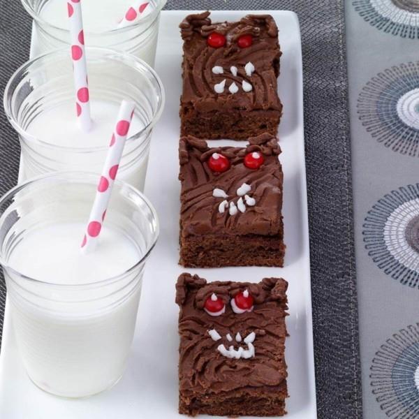 brownie -maito viime hetken halloween -ideoita välipaloja