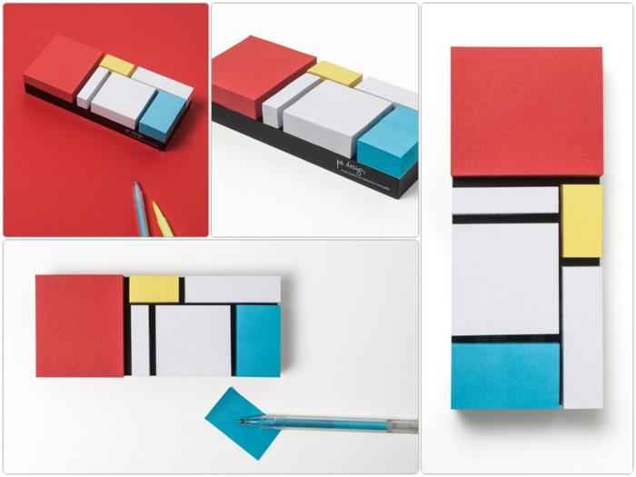 toimistotarvikkeet tarralaput mondrian pa design toimistotarvikkeet