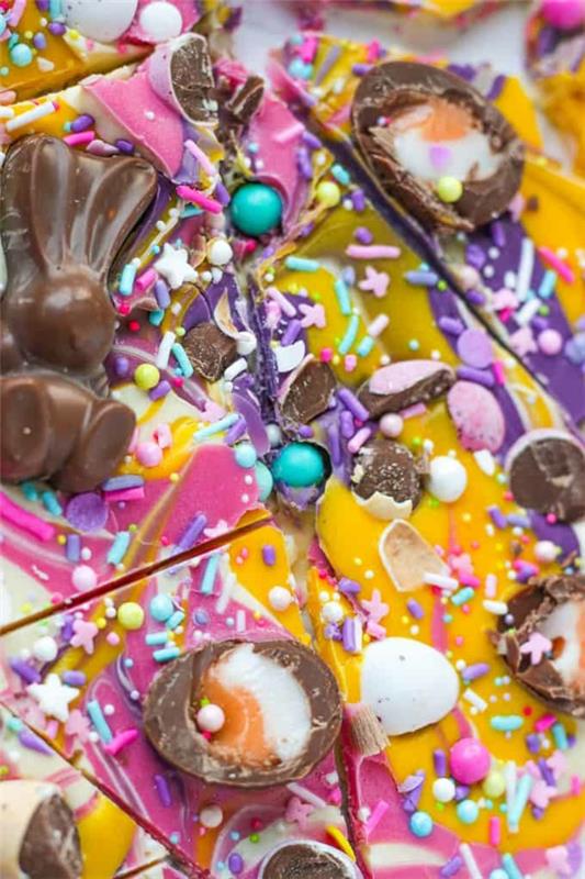 Tee oma rikki suklaa pääsiäinen jälkiruoka