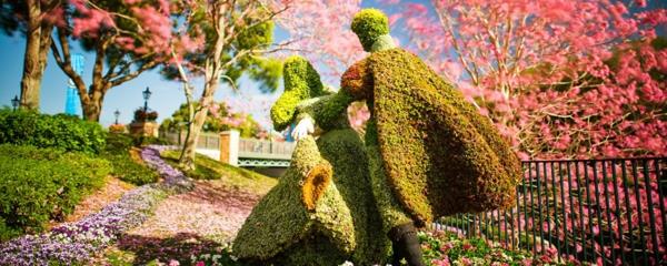 puutarhahahmot boxwood topiary heroes disney