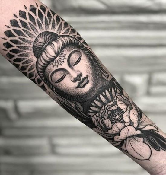 buddha hiha tatuointi ideoita