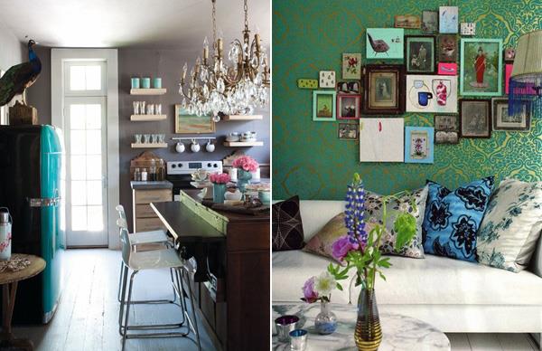 värillinen sisustus - heijastaa luonnon rikkautta värikäs sisustus jalokivet värit luonto harmonia monimuotoisuus