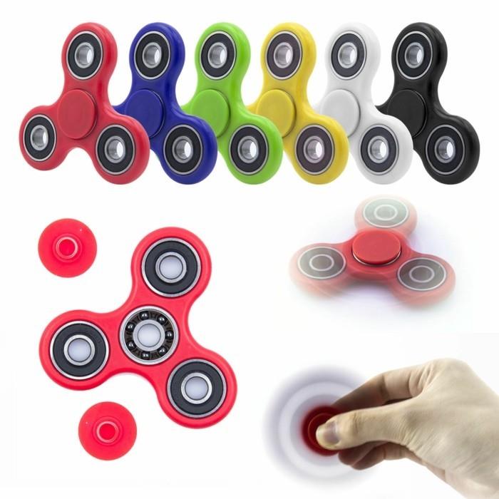 osta värikäs fidget spinner verkossa antistressiä