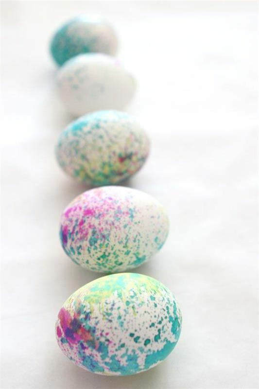 värikäs pääsiäismunia kuvat sininen kulta pääsiäismunien suunnittelu
