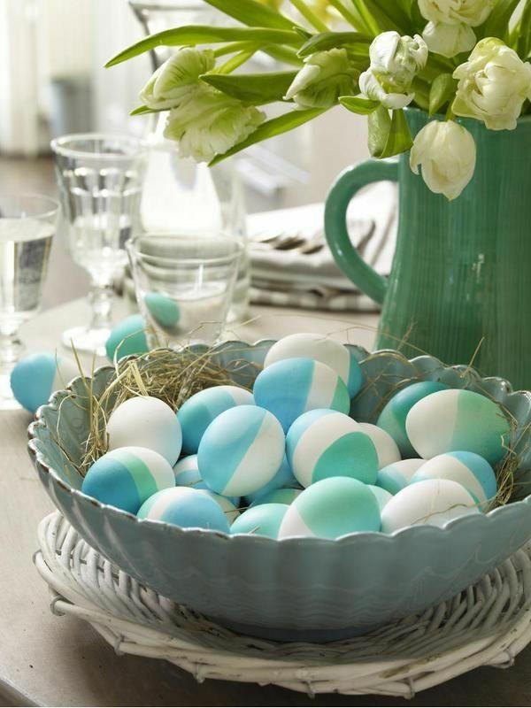 värikäs pääsiäismunat kuvat sininen vihreä valkoinen pääsiäismunien suunnittelu