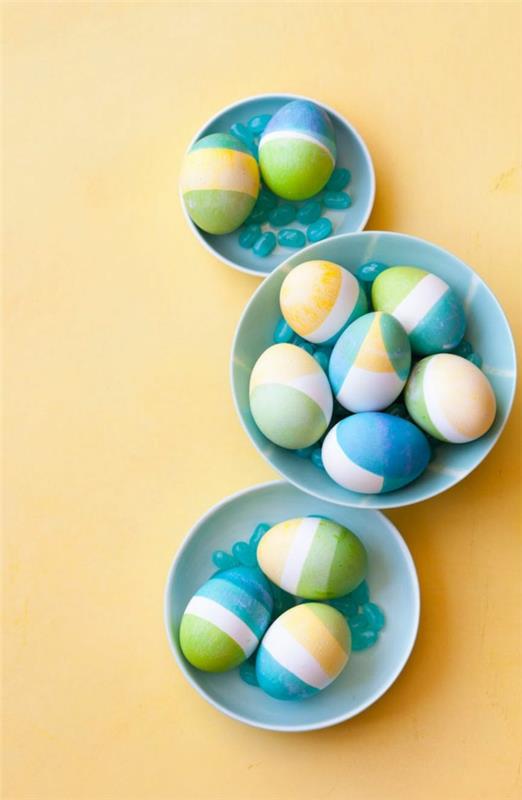 värikäs pääsiäismunat kuvagalleria värinäytteet suunnittelu pääsiäismunat