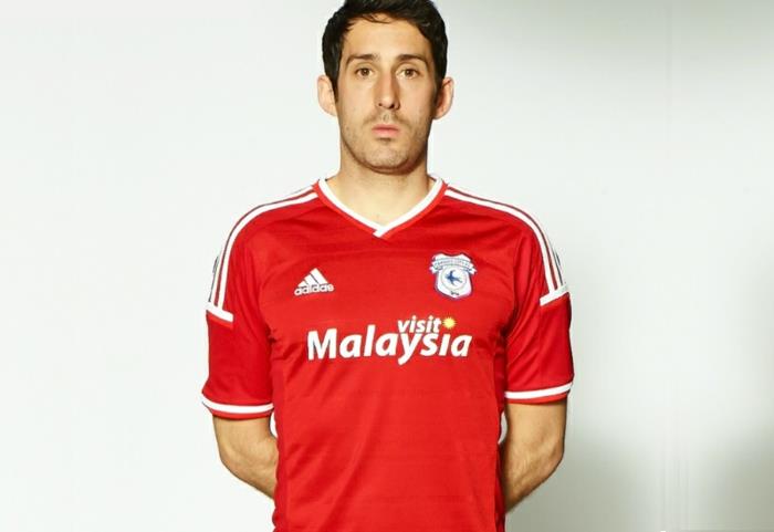 Cardiff City 2015 2016 adidas Vieraspaita