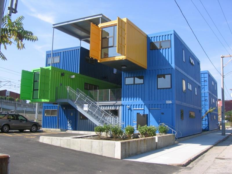 Cargo Box House Container Building konttitaloja