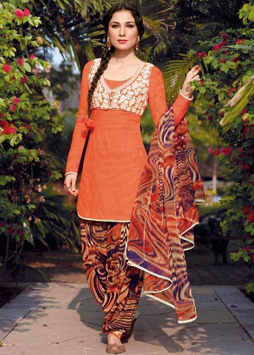 Punjabi Casual Wear Salwar Suit