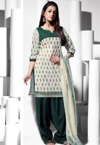 Batik Alkalmi Salwar Kameez