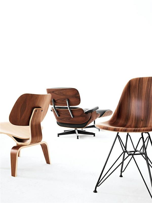 charles ray eames designhuonekalut Eames -tuolit puurakeistuskuvio