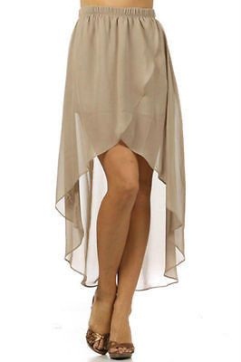 Hem Overlay Chiffon nederdel