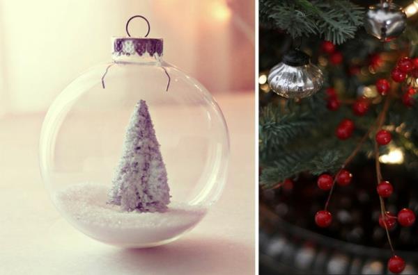 Joulukuusi koristeet puu paperi huopa tinker pallo lasi