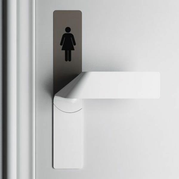 älykäs tuotesuunnitteluideoita wc -merkki naisten wc