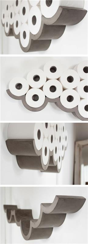 älykkäitä tuotesuunnittelua ideoita wc -paperipidike