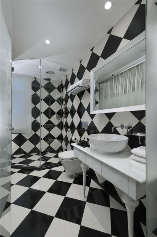 singapore -hotellin moderni valkoinen design -kylpyhuone